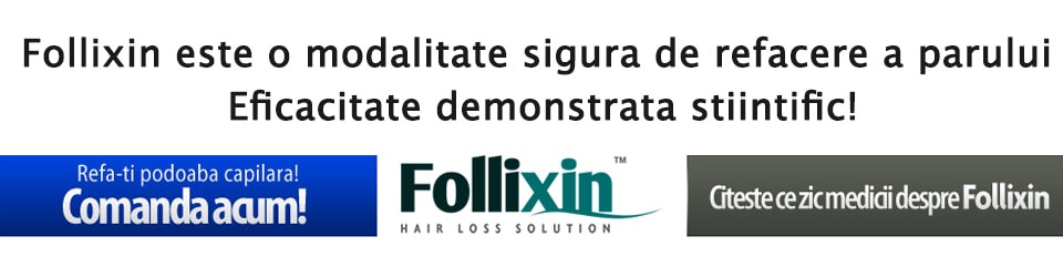 Follixin - solutie eficienta pentru refacerea parului