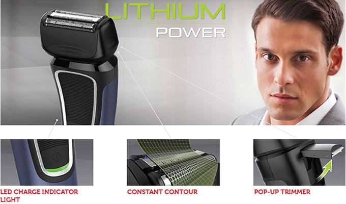 tehnologia aparatelor de ras electrice Remington Comfort Series